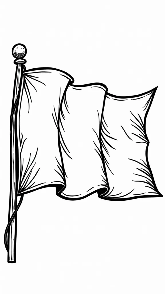 italian flag coloring page